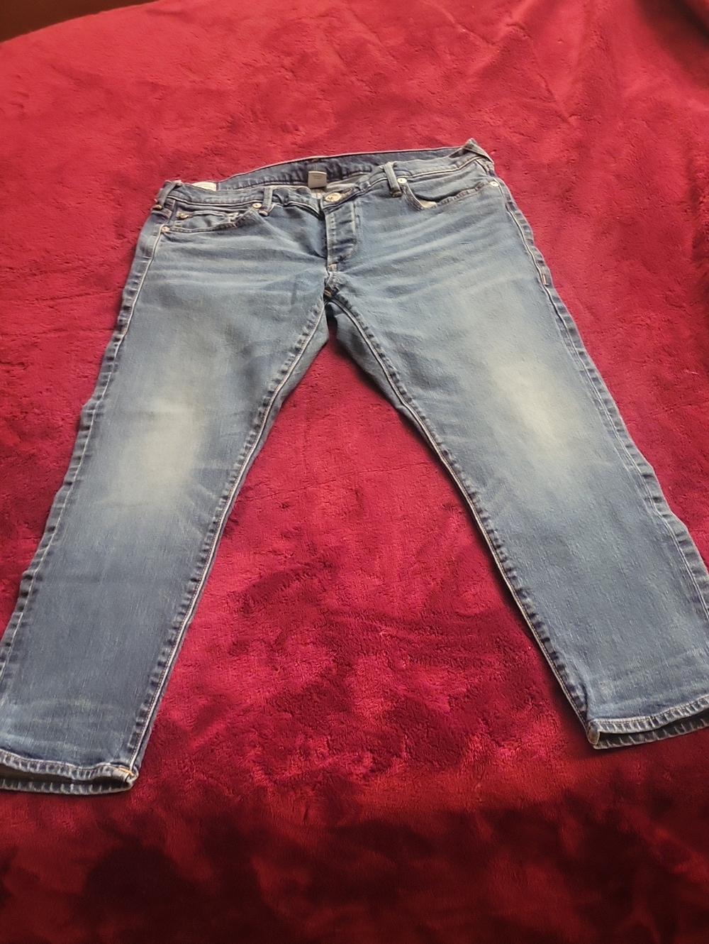 True Religion Light Blue Denim Jeans